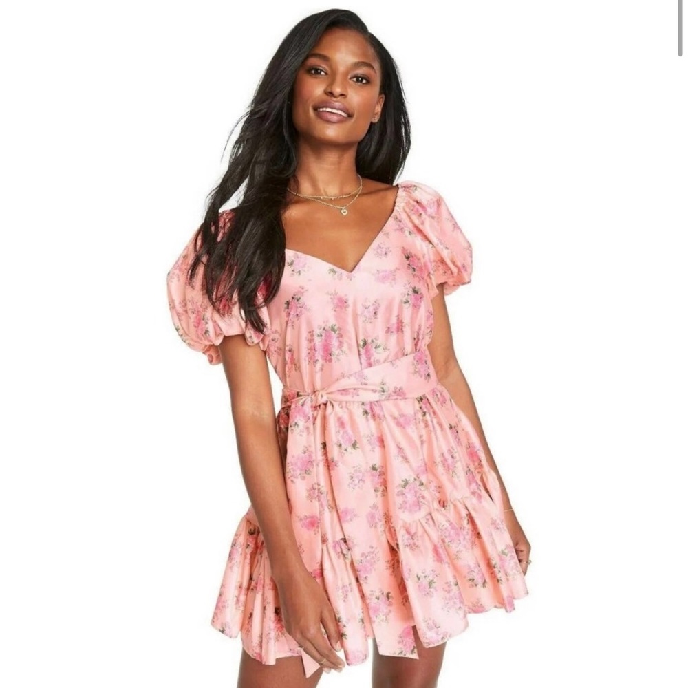 Love Shack Fancy x Target Pink Mini Dress